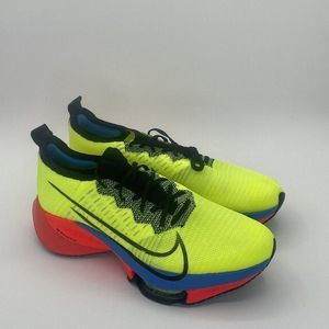 [Size 10] Mens Nike Air Zoom Tempo Next% Running Shoes Volt Crimson DV3031-700